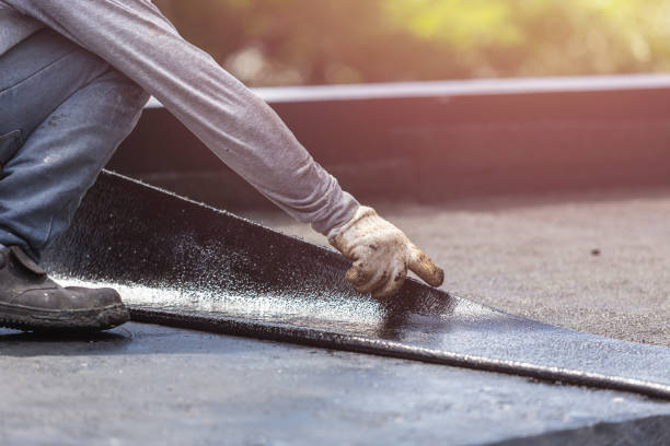 Professional Exterior Waterproofing technician working in Cedarville, OH